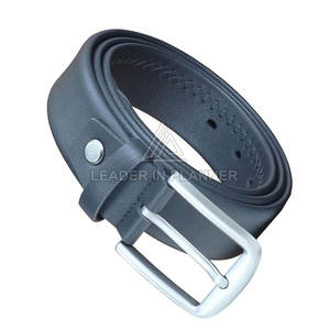 Cinturón de Cuero de Diseño Moderno 2026 para Hombre, Venta al por Mayor, Cinturón Casual Ajustable con Hebilla de Pin, Cinturón de Cuero Vacuno - Product Image 6