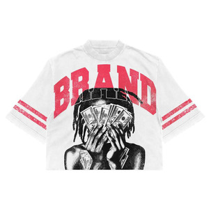 Camisetas Personalizadas de Gran Tamaño con Estampado DTG para Hombre, Estilo Vintage, Tela de Algodón de 250 GSM, Ropa Urbana de Manga Corta con Cuello Redondo, Fabricante de Ropa - Product Image 5