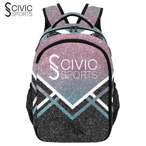 Mochila escolar de lentejuelas plateadas con purpurina para niños pequeños, bolsa de libros ligera con cierre de cremallera y forro de poliéster - Product Image 5