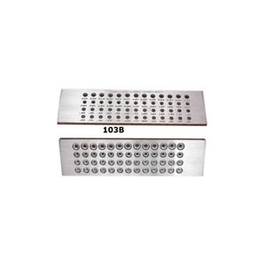 High Quality Tungsten Draw <b>Plate</b> 52 Holes Premium jewelry making tools collection & Best Product at Whole Sale Lowest Price - Product Image 1