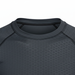 Camiseta de compresión premium para hombres, mujeres y niños, para MMA, BJJ, jiu jitsu, entrenamiento sin gi, sublimada personalizada, duradera, al por mayor. - Product Image 4