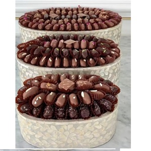 Food Cake Dessert Serving Platter Tray Nickel Plated Metal Modern Luxury Customizable Multipurpose Use Serving Tray - Product Image 3
