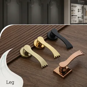 Export Quality Stainless Steel Door <b>Handle</b> Brass Antique Finish Ambidextrous Designer Lever <b>Handle</b> Factory Direct Supply - Product Image 1