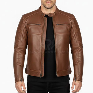 Venta Directa de Fábrica, Chaqueta de Cuero para Motocicleta Más Vendida, Chaqueta de Cuero para Motocicleta Transpirable de Primera Calidad para Hombre - Product Image 3