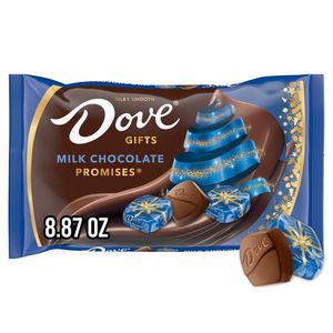 PROMISES Cioccolatini al Latte Confezionati Singolarmente, Sacchetto da 8.87 oz, Regali per le Calze di Natale, Doni per le Festività - Product Image 1