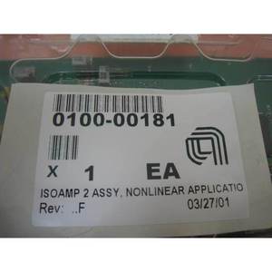 NEW AMAT 0100-00181, ISOAMP 2 ASSY, NONLINEAR - อุปกรณ์และชิ้นส่วนเซมิคอนดักเตอร์มือสองระดับโลกที่เชื่อถือได้ - Product Image 1