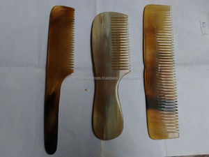Vintage Acetate Horn Hair <b>Comb</b> Gradient Color High Quality Grooming <b>Comb</b> Eco-Friendly Buffalo Horn <b>Comb</b> <b>Wide</b> Tooth & Fine Tooth - Product Image 2