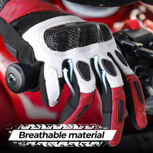 Guantes de Motociclismo Pro Biker con Pantalla Táctil, Protección Completa para los Dedos, Transpirables, de Malla, para Verano, Compatibles con Carreras - Product Image 3