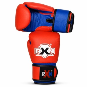 Gants de Sanda en cuir PU de haute qualité 8oz, à doigts entiers, impression par sublimation personnalisée, imperméables, pour entraînement MMA, boxe, kick-boxing - Product Image 3
