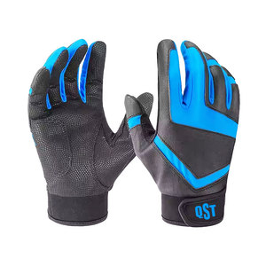 Gants de frappe de baseball professionnels, design personnalisé, cuir de mouton, haute qualité, support de poignet respirant - Product Image 1