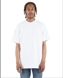 T-shirt noir surdimensionné pour homme REZAX avec imprimé ange, streetwear, manches courtes, col rond, polyester/coton, tricoté - Product Image 6