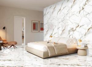 Panneaux en porcelaine saphir haute brillance 800x1600 1200x1800 750x1500mm, conçus pour les intérieurs et extérieurs contemporains haut de gamme - Product Image 4