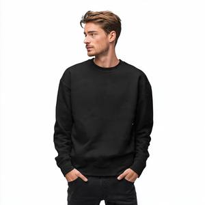 Sweat-shirt surdimensionné personnalisé pour homme, en molleton épais, streetwear d'hiver, col rond, imprimé, pull-over OEM - Product Image 4