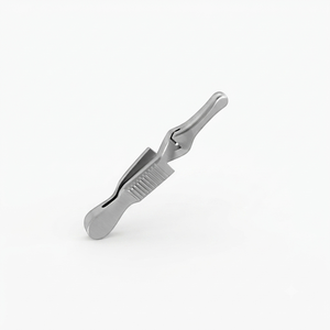 Pinces chirurgicales droites atraumatiques en acier inoxydable de 3,5 pouces, instrument chirurgical manuel de précision pour tissus, chirurgie générale, certifiées CE - Product Image 5