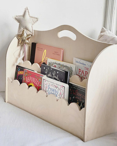Organizador de Libros Infantiles con Asas Cómodas para Transportar y Frente Abierto para Exhibir Libros, Organizador Portátil con Cajones para Guardar Libros Ilustrados - Product Image 4