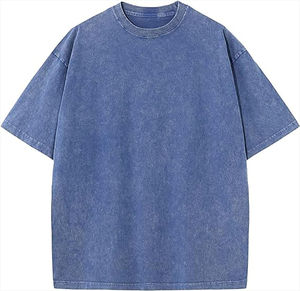 เสื้อยืดคอกลมคุณภาพสูง หนักแน่น ผลิตโดยผู้ผลิต OEM ผ้าฝ้าย 100% สำหรับผู้ชาย แขนสั้น พิมพ์ลายโลโก้ ดีไซน์สวย - Product Image 4