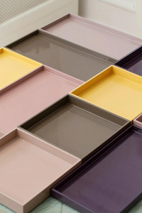 Popular lacquer tray design with plain color jewelry tray OEM ODM color with Premium quality - Product Image 6