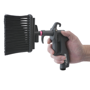 Professional 1/4 Inch Composite Plastic Air <b>Dust</b> Blow Gun Pneumatic Blowing Gun with <b>Brush</b> Nozzle - Product Image 2