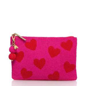 Trending Flower Seed Bead Clutch Purse Multi Color Floral Evening <b>Bag</b> Women Party Handbag Green <b>Pink</b> Bead Envelope <b>Crossbody</b> <b>Bag</b> - Product Image 5