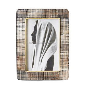 Cadre photo en corne de boeuf vintage unique pour la décoration intérieure Cadres photo de salon de Falak World Export - Product Image 4