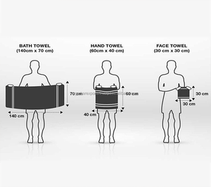 Juego de Toallas de Baño de Algodón 100% de 500 GSM, 6 Piezas, Calidad de Hotel de Lujo, Resistentes a la Decoloración, Venta al Por Mayor - Product Image 6