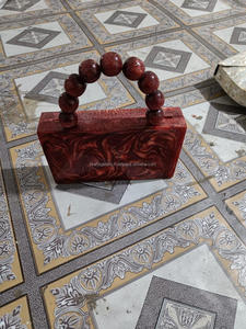 Handcrafted Luxury Resin Acrylic Clutches for Women Wholesale Women Clutches for Evenings Weddings & Parties - Product Image 3