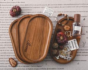 Plateaux en bois personnalisés, plateaux de cuisine personnalisés, plateaux de comptoir, plateau en bois, plateau à bagues, plateau à bijoux, plateau d'anniversaire - Product Image 2