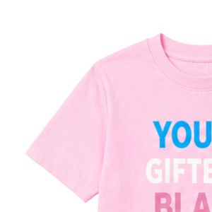 Camiseta Rosa de Manga Corta con Cuello Redondo y Diseño Gráfico para Niñas, Ropa Cómoda para la Escuela y Uso Diario - Product Image 5