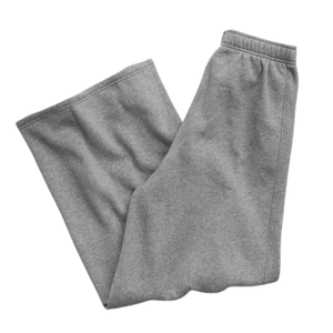 Lanisters Industries <b>Women</b> Grey Straight <b>Fleece</b> 100% Cotton Sweatpants Drawstring Elastic Waist Regular Fit Casual <b>Trousers</b> - Product Image 6