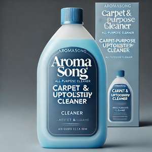 Aromasong Int. Nettoyant liquide écologique pour tapis et tissus d'ameublement, 50%-80% d'ingrédients actifs, 750ml, emballage personnalisé, fabriqué aux États-Unis, blanc - Product Image 3