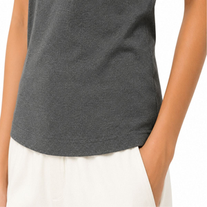 Women Custom Color Knitted Short Sleeveless Tank Top Soft Stretchable Fabric Premium Design Eco-Friendly Lightweight Summer - Product Image 4