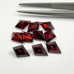 8x12mm naturel rouge grenat cerf-volant coupe facettes pierres précieuses en vrac boutique en ligne Unique bijoux faits main du fabricant Offre Spéciale 2025 - Product Image 1
