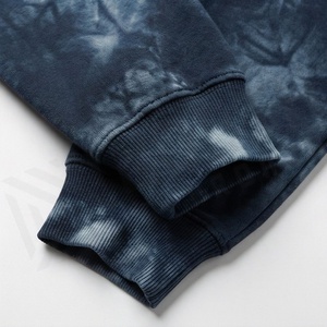 Ensembles de survêtements décontractés pour hommes, design uni, à capuche, effet délavé, respirants, en molleton de coton, avec veste à cordon de serrage, vêtements de sport et de loisirs - Product Image 6