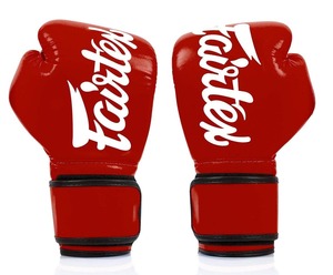 นวมชกมวยไทย Fairtex คุณภาพพรีเมียม 16 ออนซ์ สีสั่งทำพิเศษ ปิดแบบตีนตุ๊กแก กันลื่น สำหรับ MMA และซานด้า - Product Image 2