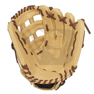 Professional Custom <b>Outdoor</b> Baseball Catcher Gloves Left-handed Waterproof Wholesale Hot Pink Yellow Made Leather Material - Product Image 5