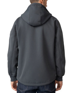 Veste softshell d'hiver de haute qualité pour homme, fermeture éclair sur le devant - Product Image 3