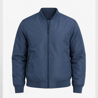 Blouson Bomber Homme Tendance Nouvelle Collection – Col Montant, Écologique, Imperméable et Respirant – Vêtement d'Hiver Très Vendu