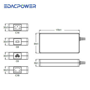 Gan อะแดปเตอร์แปลงไฟฟ้าสำหรับ EA1360XC ไฟฟ้าคอมพิวเตอร์ตั้งโต๊ะ28 ~ 36V 330W ระดับ11.78A VI ประสิทธิภาพสำหรับใช้ในงานกลางแจ้ง - Product Image 2