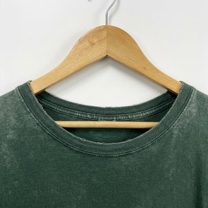 T-shirt vintage en coton premium unisexe coupe ample et carrée, grammage lourd, finition délavée, vierge, écologique, respirant, décontracté - Product Image 5