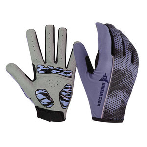 Gants de course Daizen Star à doigts entiers, en nylon PU respirant, antidérapants, avec fermeture auto-agrippante, unisexes, pour le cyclisme en plein air, le motocross - Product Image 5