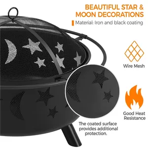 Export Quality Handmade Metal Fire Pit Bowl For International Wholesale Buyers Garden Decor Importers And RetailersHandmade - Product Image 4