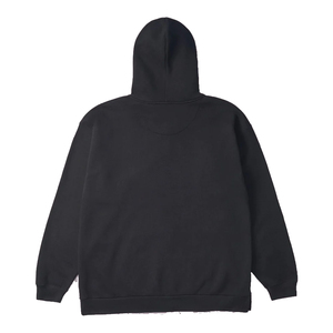 Sudadera con Capucha Negra para Hombre, Corte Regular, Estampado Frontal, Estilo Casual, 100% Algodón, Felpa Francesa, Bolsillo, Manga Regular - Product Image 2