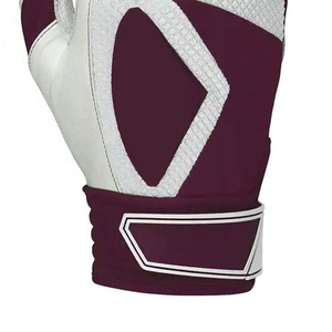 High Quality New Design Genuine Leather Palm Custom <b>Cheap</b> Baseball Batting Gloves SHIFT SPORTS Ambidextrous Hook Loop Durable - Product Image 3