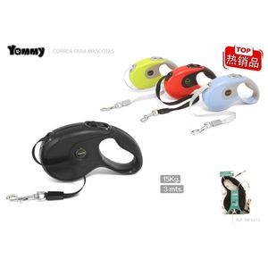 Laisse rétractable pour chien Yommy 5M 25Kg, laisse de promenade pour animaux de compagnie, poignée télescopique - Product Image 2