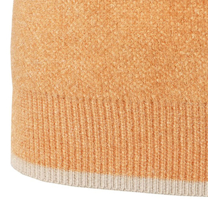 Men's Orange <b>Argyle</b> Knit Pullover <b>Sweater</b> Full Sleeve Autumn Wear - Product Image 5