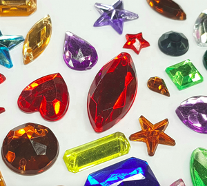 Shiny Multi-Shape Acrylic Diamond - Product Image 3