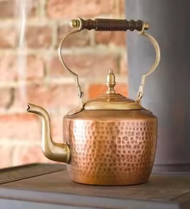 Classic <b>Tea</b> Coffee <b>Pot</b> Metal Kettle Hot Water Kettle for Home Kitchen Use - Product Image 3