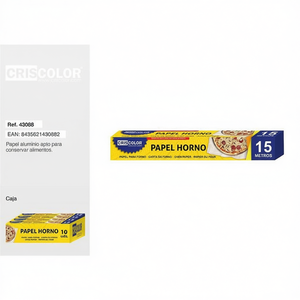 Papel de Hornear de 15 Metros, Papel Metálico Premium para una Experiencia de Horneado Perfecta - Product Image 1