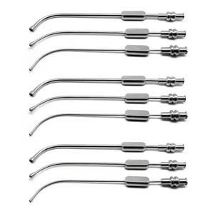 Cánula de Succión Sinusal de Acero Inoxidable Dental, Tubo Reutilizable de Grado Hospitalario, Instrumento Médico Quirúrgico - Product Image 1