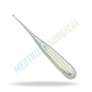 Curette osseuse Volkman 6,75 pouces (17 cm) – Instrument chirurgical orthopédique pour le débridement osseux et le curettage tissulaire - Product Image 4